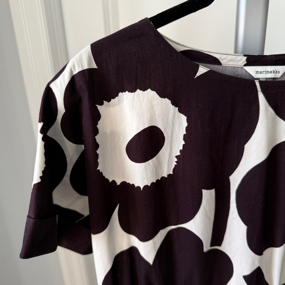 NWOT Marimekko Piiri Unikko Dress - Picture 3 of 10